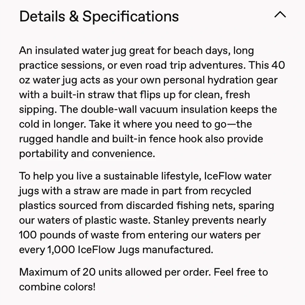 The IceFlow™ Flip Straw Jug | 40 OZ - Picture 10 of 11